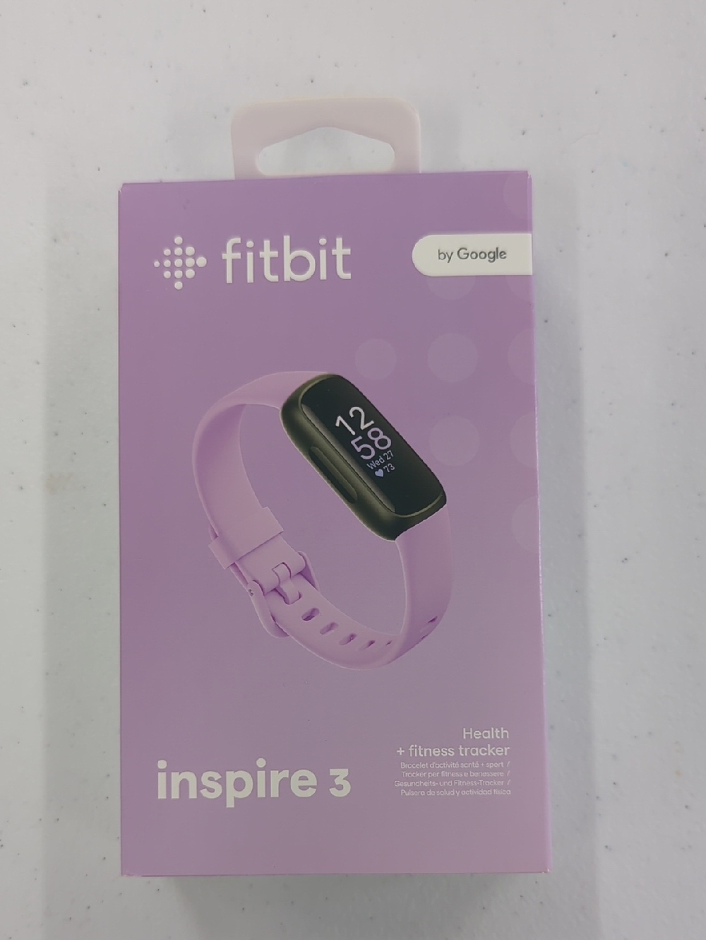 fitbit Inspire 3 Lavender Fitness Tracker